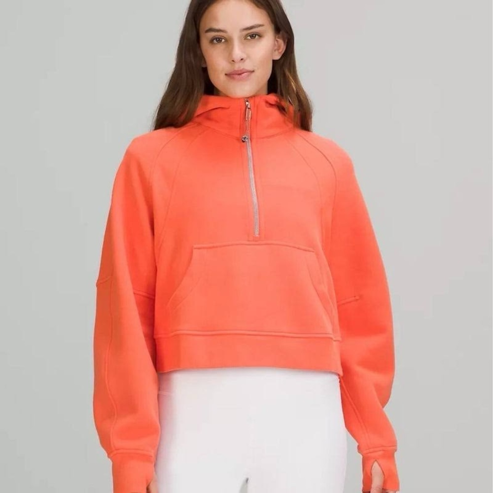 NWOT Lululemon Scuba Warm Coral